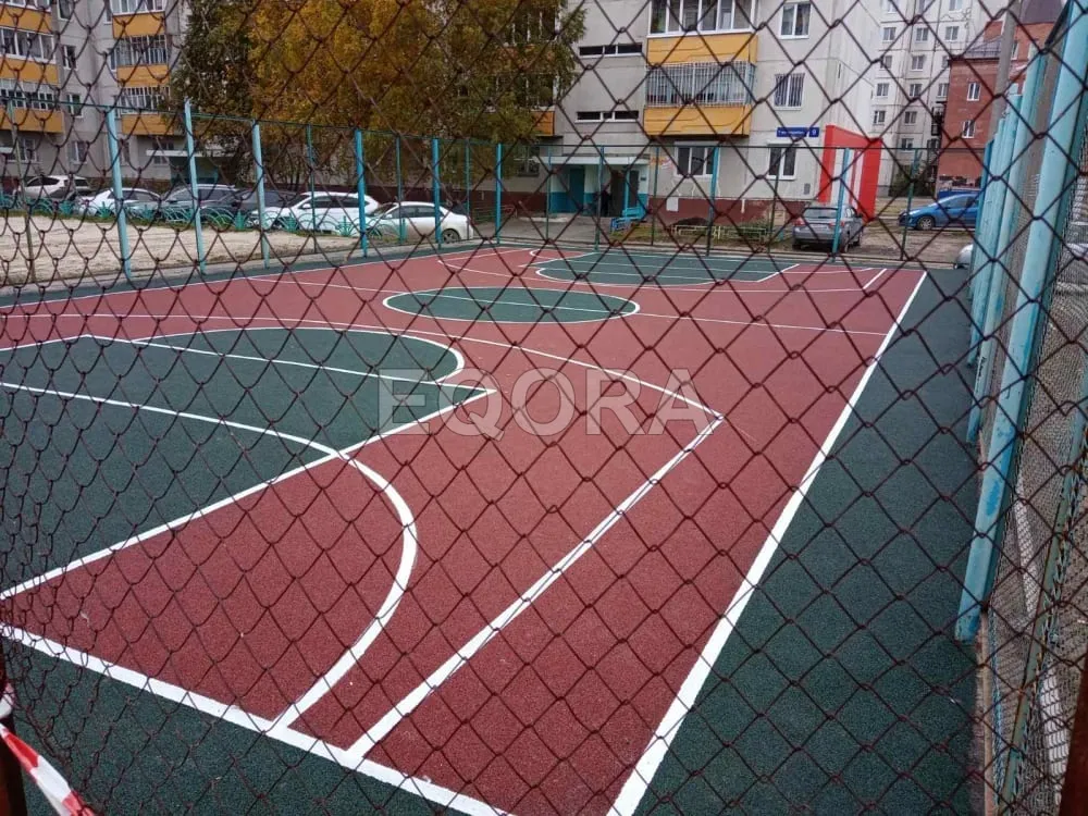 Резиновые покрытия из крошки для спортивных площадок в Куртамыше
