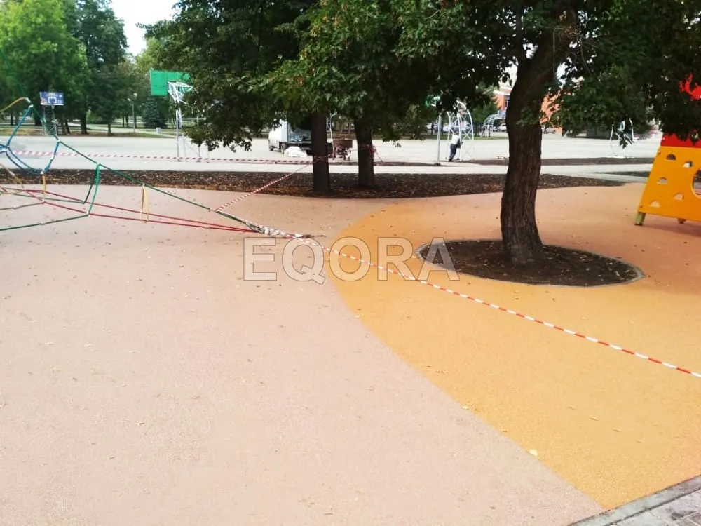 Водопроницаемое покрытие из резиновой крошки в Куртамыше